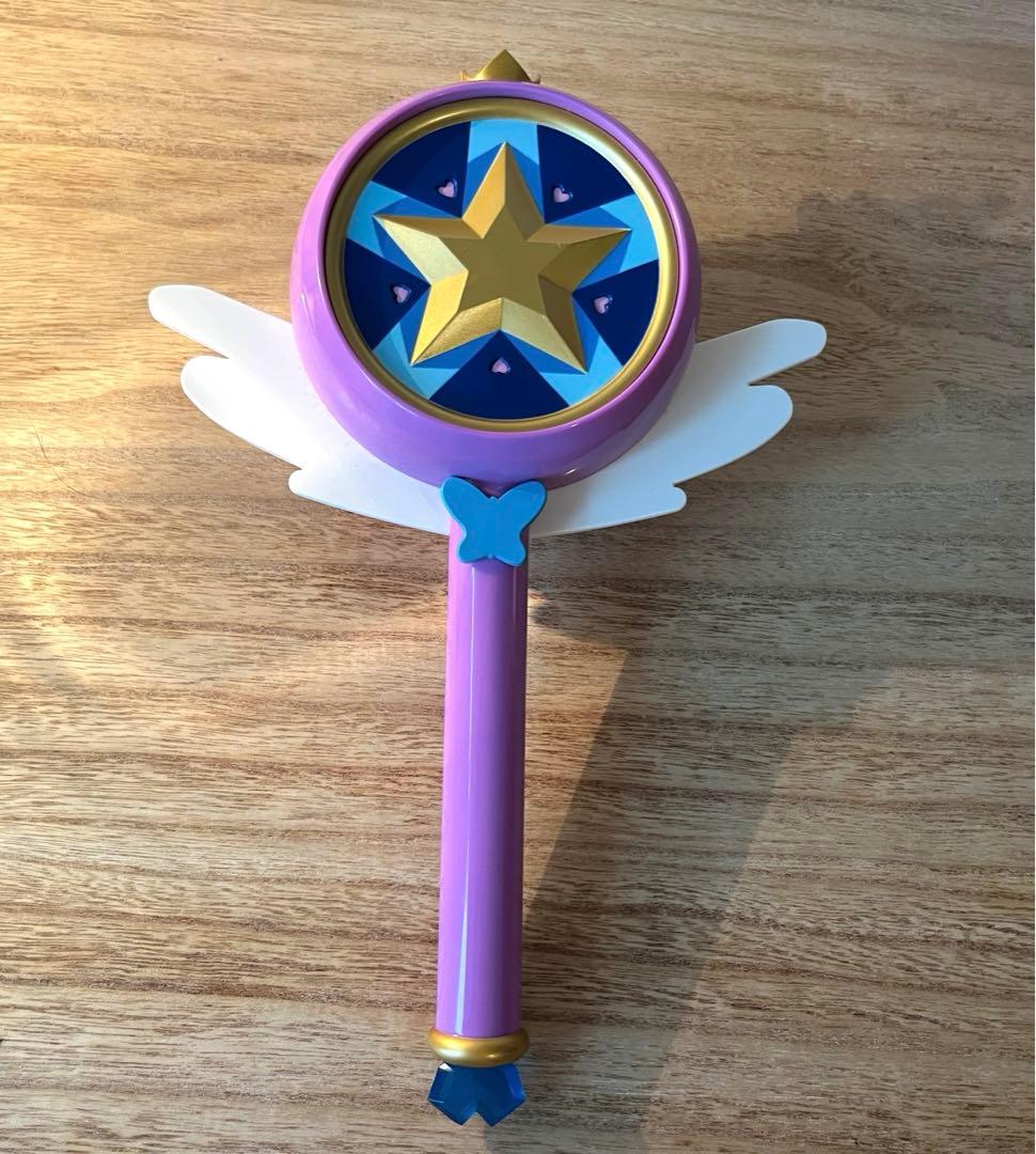 悪魔バスター☆スター・バタフライ ステッキ（ワンド）中古品 - メルカリ