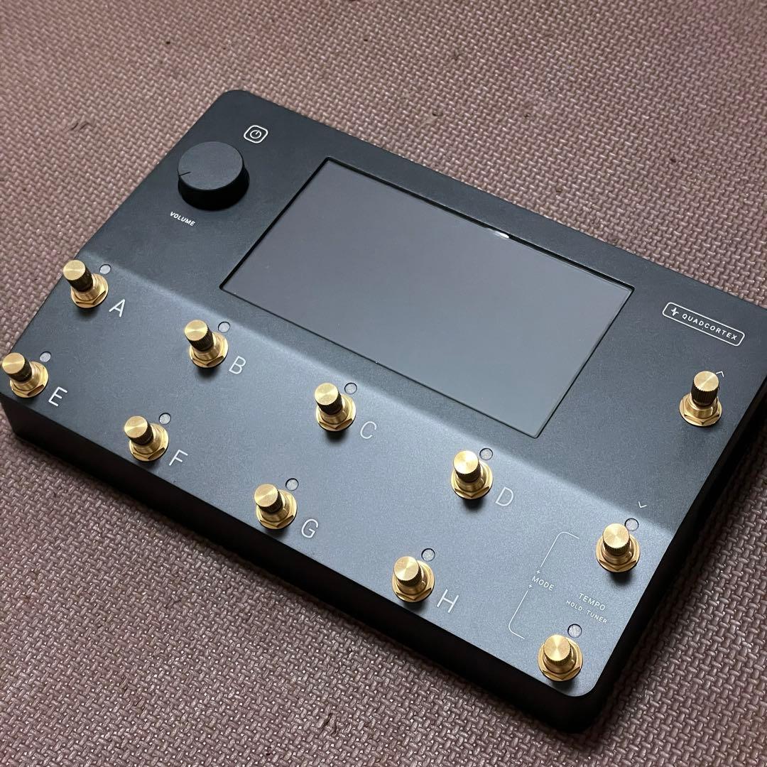ギター NeuralDSP QUADCORTEX LimitedEdition new】 Neural DSP / Quad Cortex Limited Edition Black and Gold