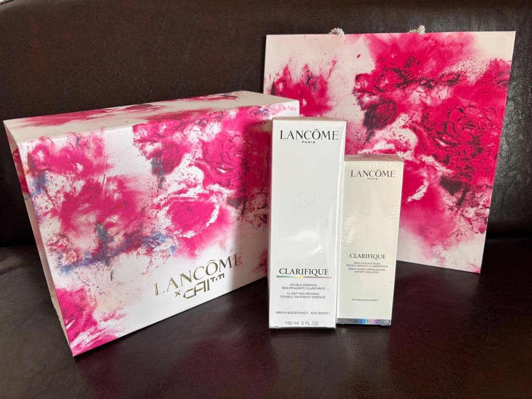 ランコム　美容化粧水（150ml）、乳液（75ml）セット　コラボショッパー