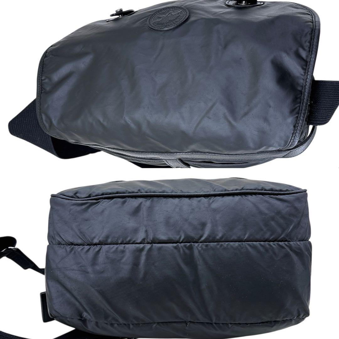 美品】ハンティングワールド メッセンジャーバッグ サコッシュ