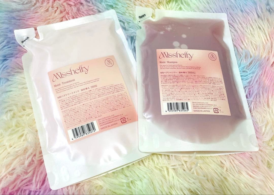 【三上悠亜】　ミスシェリー　シャンプー　トリートメント　リフィル　2点セット 147302-1-
