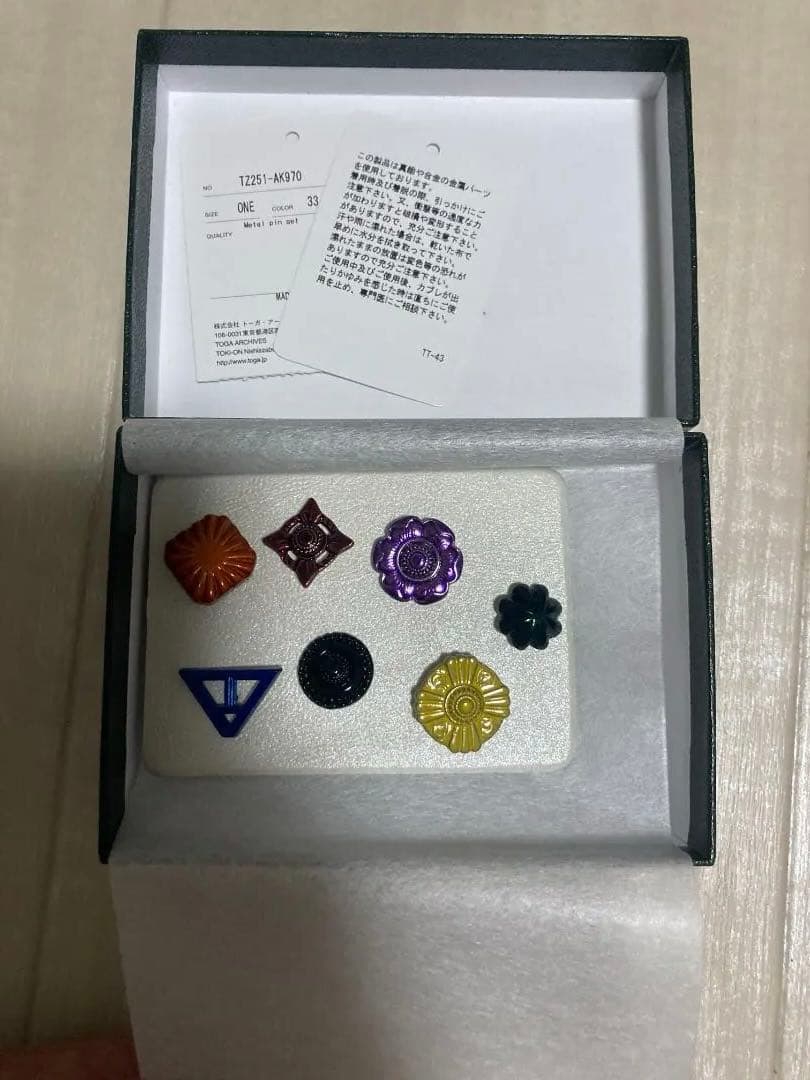トーガ TOGA TOO L PIN SET