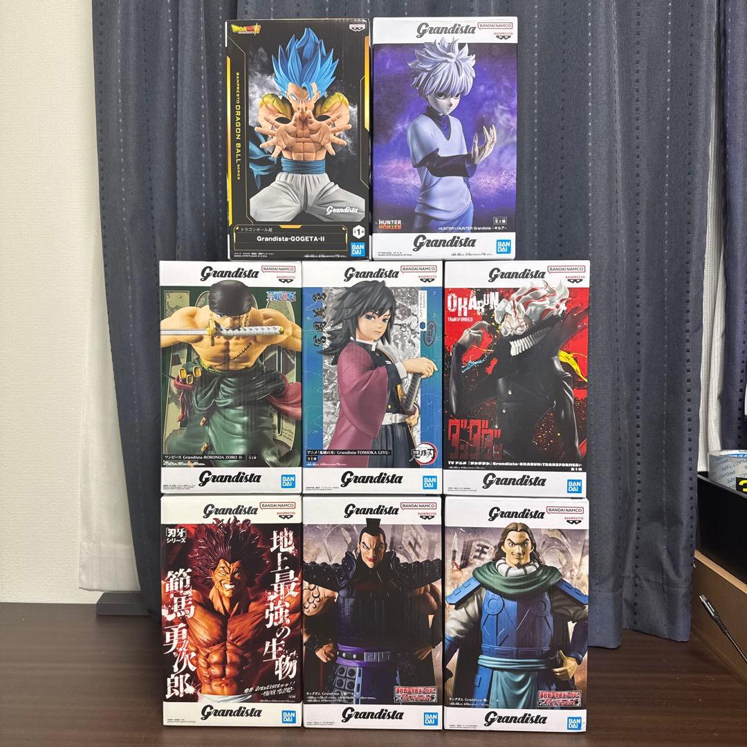 【新品未開封】Grandistaフィギュア まとめ売り 8体セット