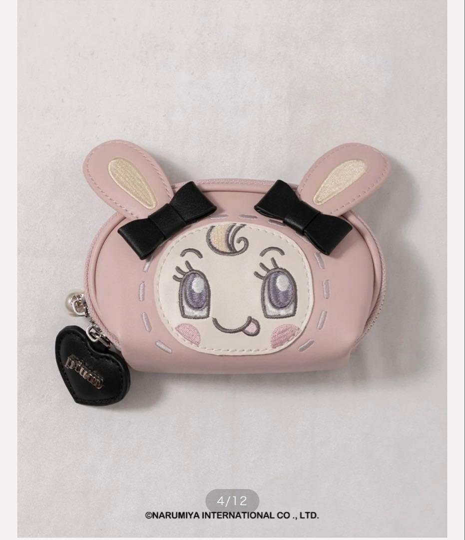 pium × mezzo piano ベリエちゃん　ポーチ　ピウム　ブラック