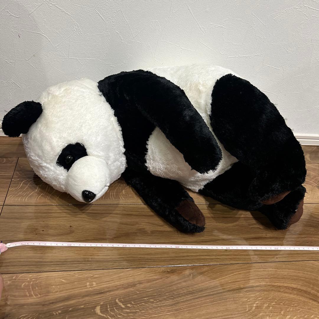 アドベンチャーワールド お座りビッグパンダ ぬいぐるみ 抱き枕 パンダ