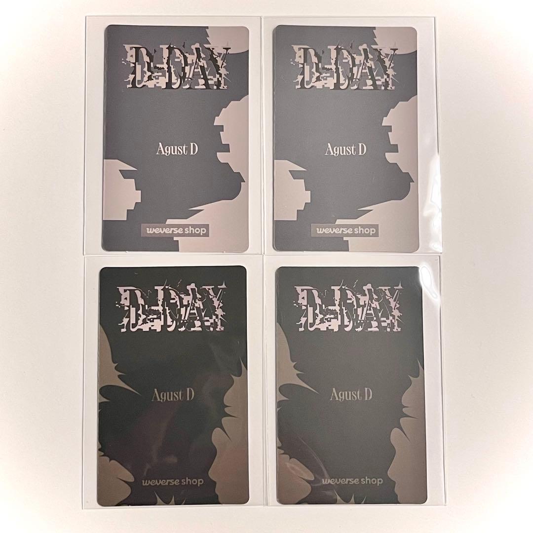 SUGA AgustD D-DAY JPFC Weverse ホログラム トレカ - メルカリ