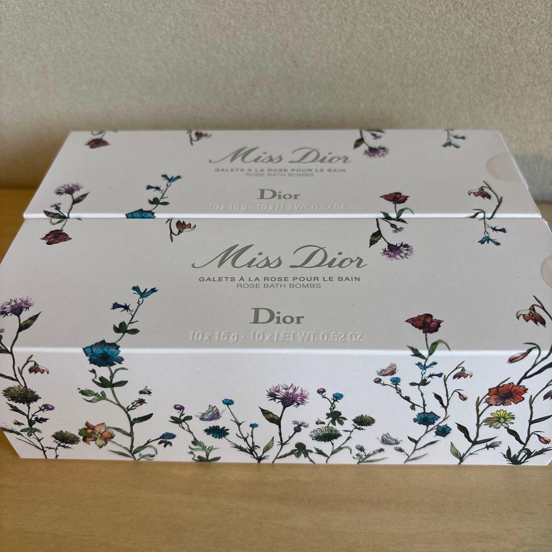 【2箱セット】ディオール ミス ディオール ローズ バスボム