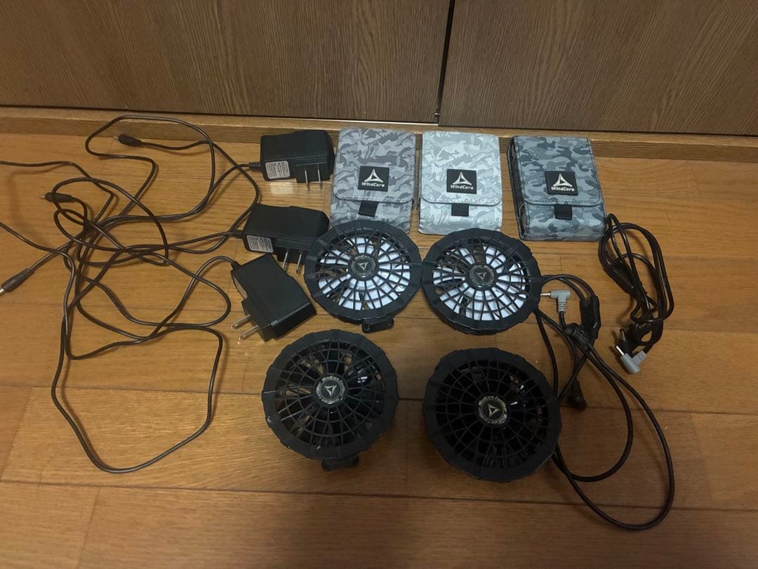 WindCore バッテリー　workman 冷却ファンセット一式