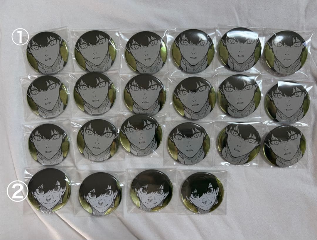 ブルーロック 潔世一 缶バッジ ブルーロック展