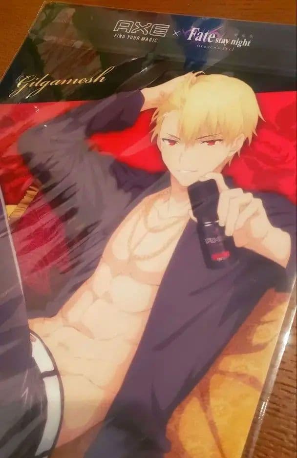 ​【当選100枚・極希少】AXE × FateHFコラボ当選品 クリアファイル