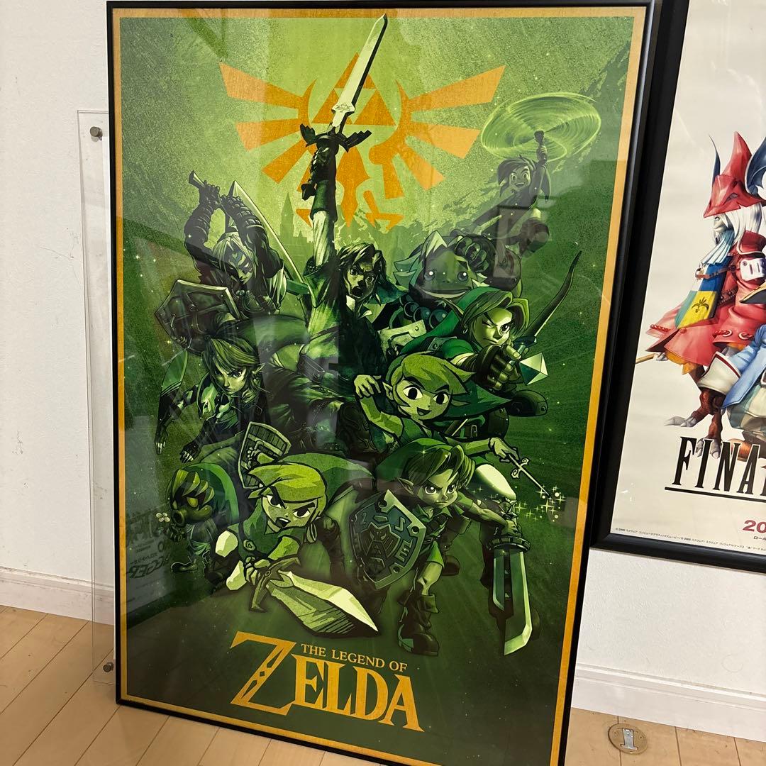 ゼルダの伝説 歴代リンク ポスター - メルカリ