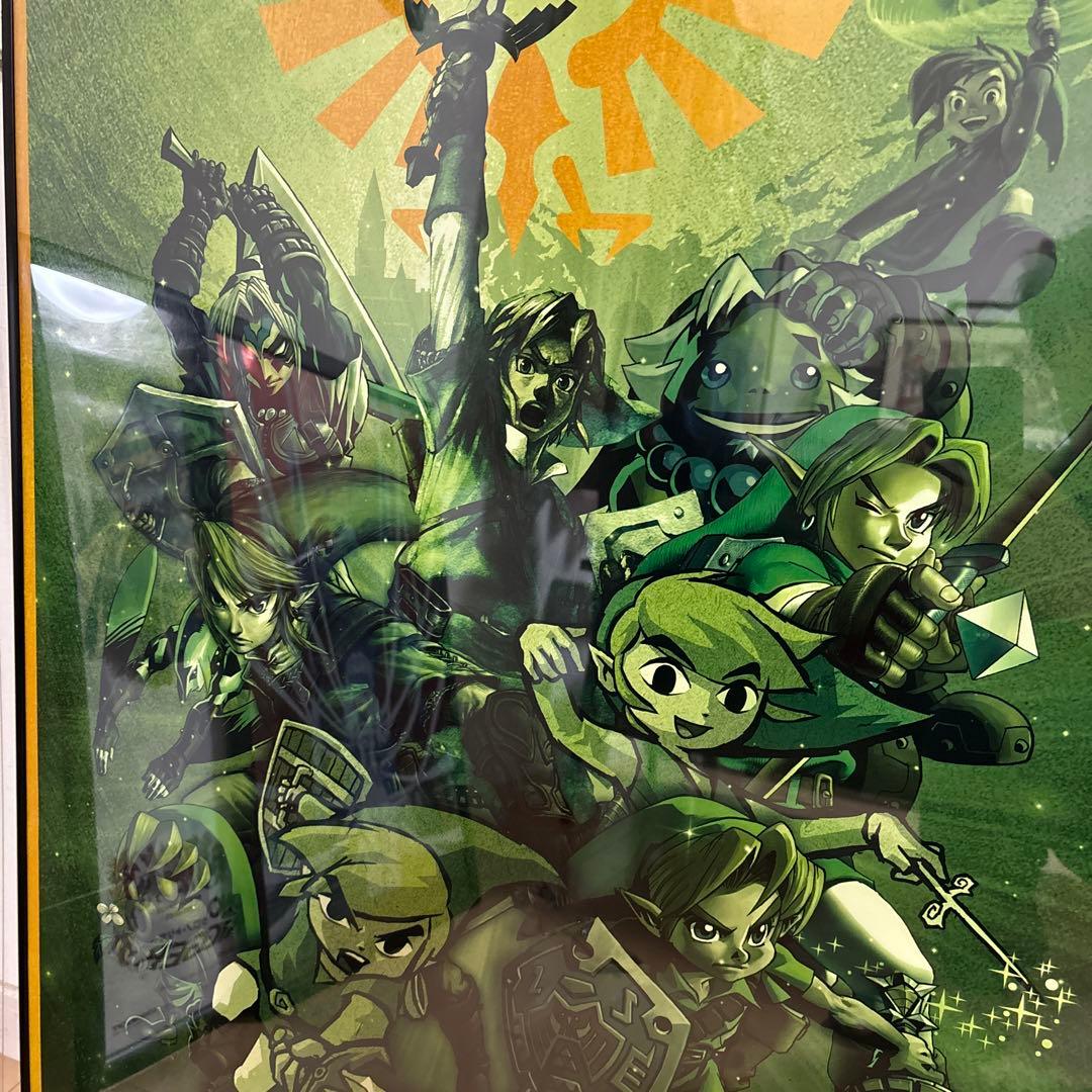 ゼルダの伝説 歴代リンク ポスター - メルカリ
