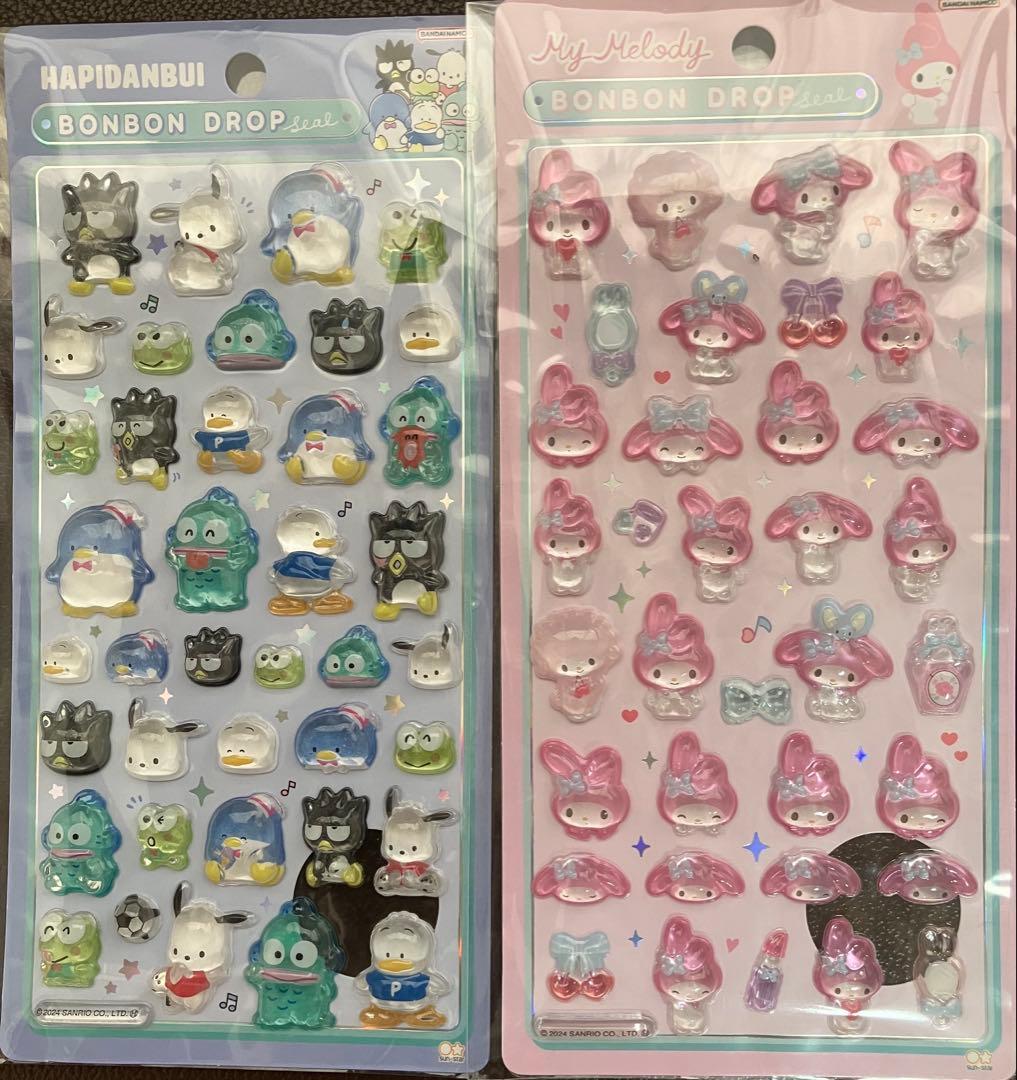 希少【正規品】サンリオ第一弾 ボンボンドロップシール