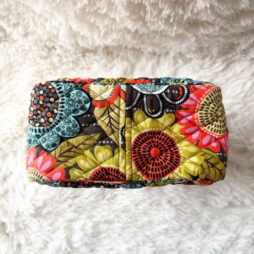 ヴェラブラッドリー 花柄 キルティング ランチトート トートバッグ