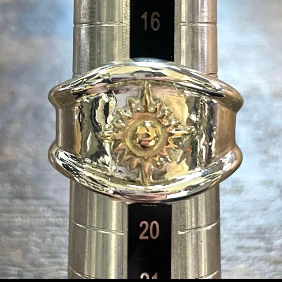 18号　極美品　大太陽神　Arizona freedomリング 指輪 ARIZONA FREEDOM アリゾナフリーダム 廃番 太陽神 リング【8307-004