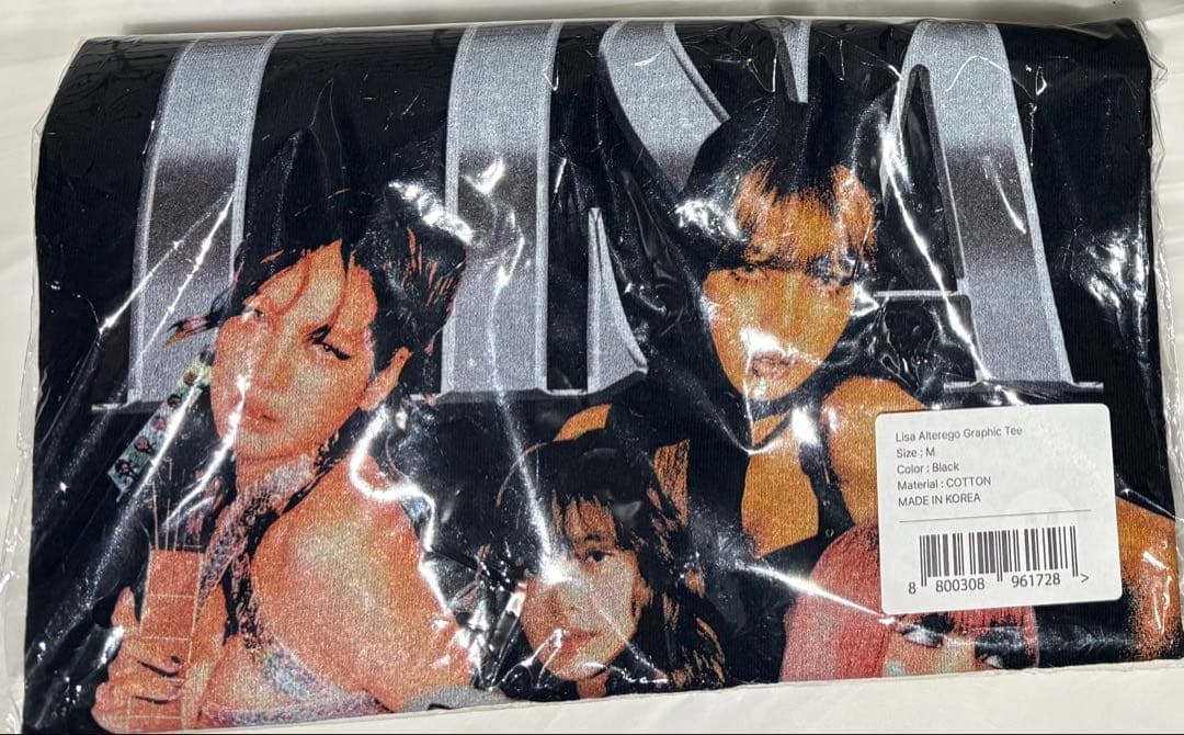 【即日発送】BLACKPINK Lisa Tシャツ Mサイズ ポップアップ cca3c0c19f1cc12a31cc9d3d0df5bd