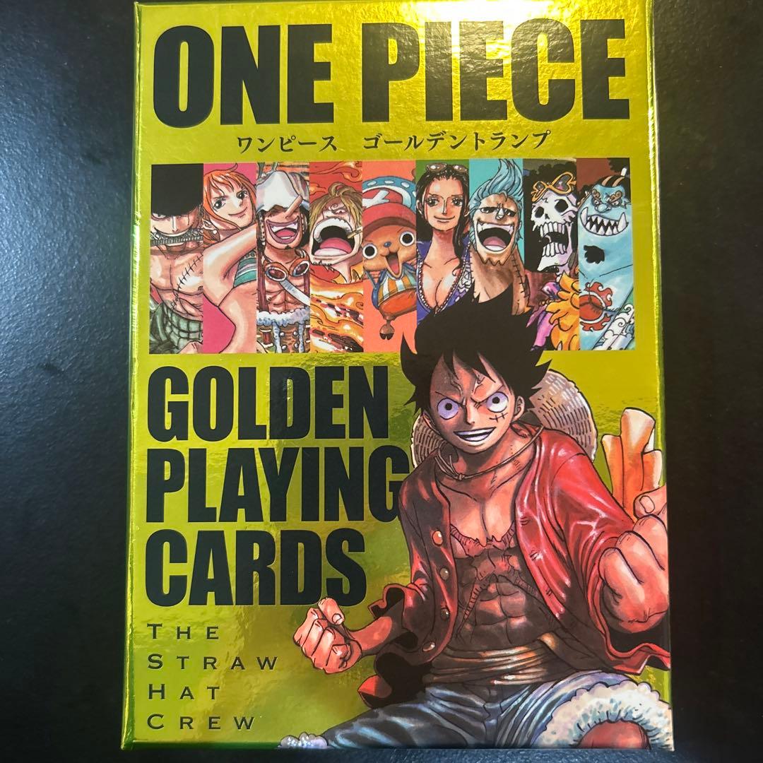 ワンピース one piece ゴールデントランプ 未使用