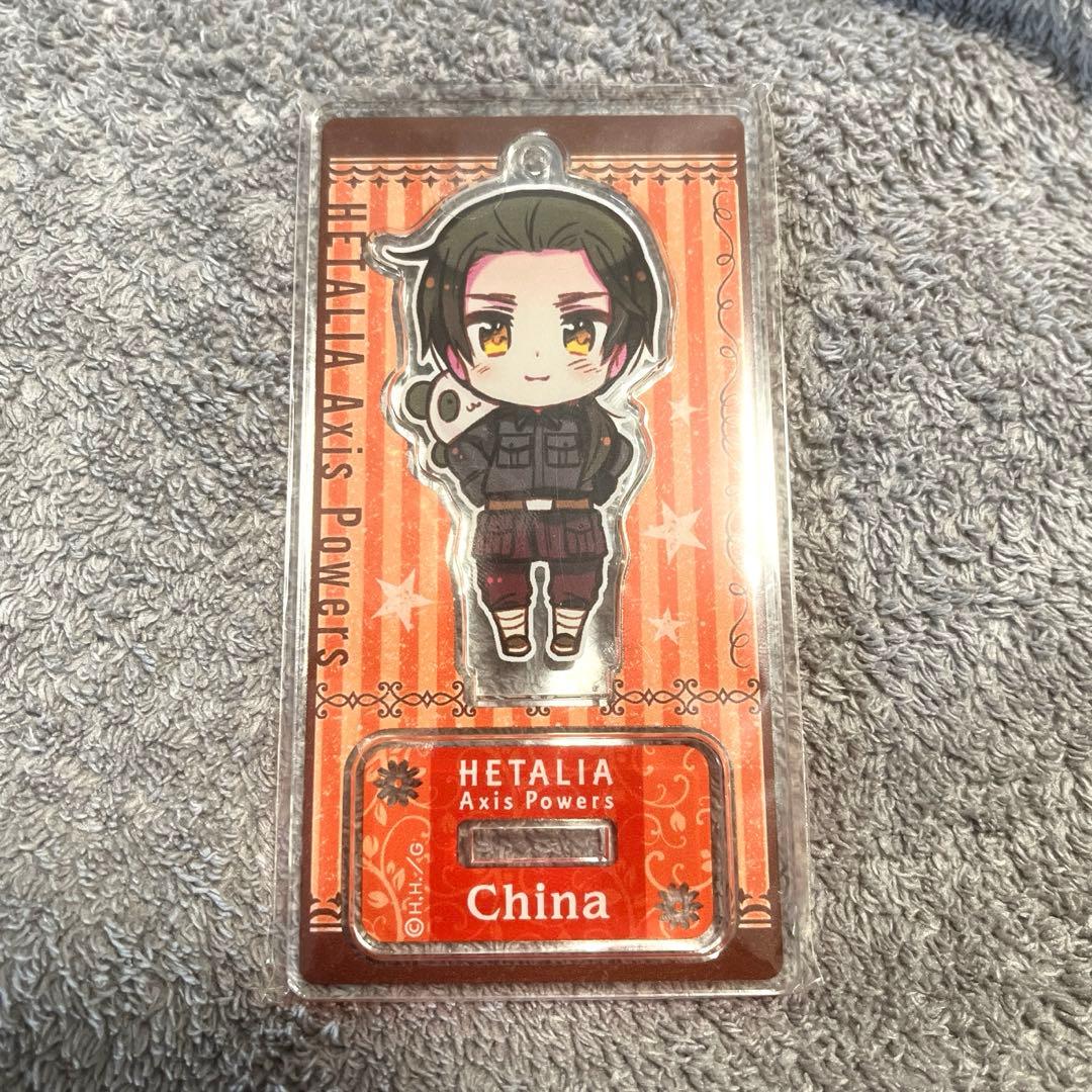 新品 ヘタリア 中国 Axis Powers トレーディング アクリルスタンド