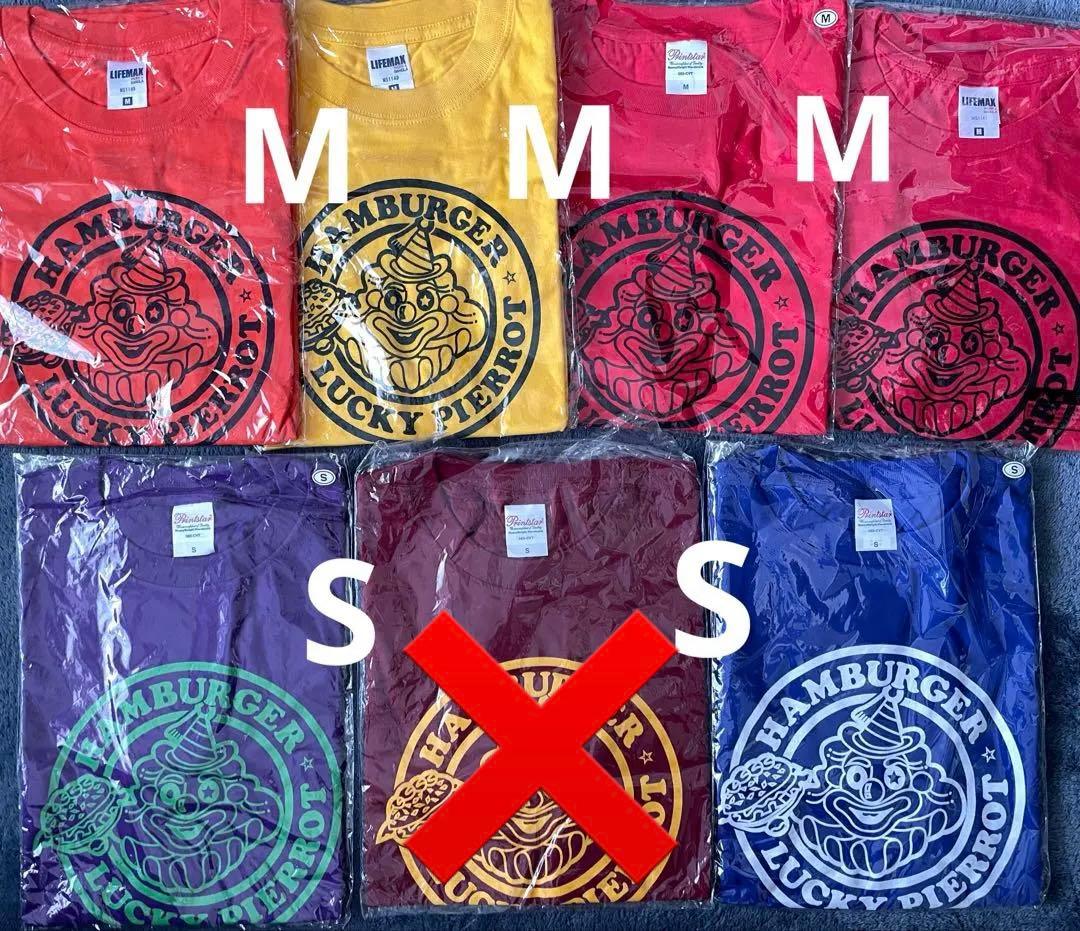 ラッキーピエロ　Tシャツ　M/L