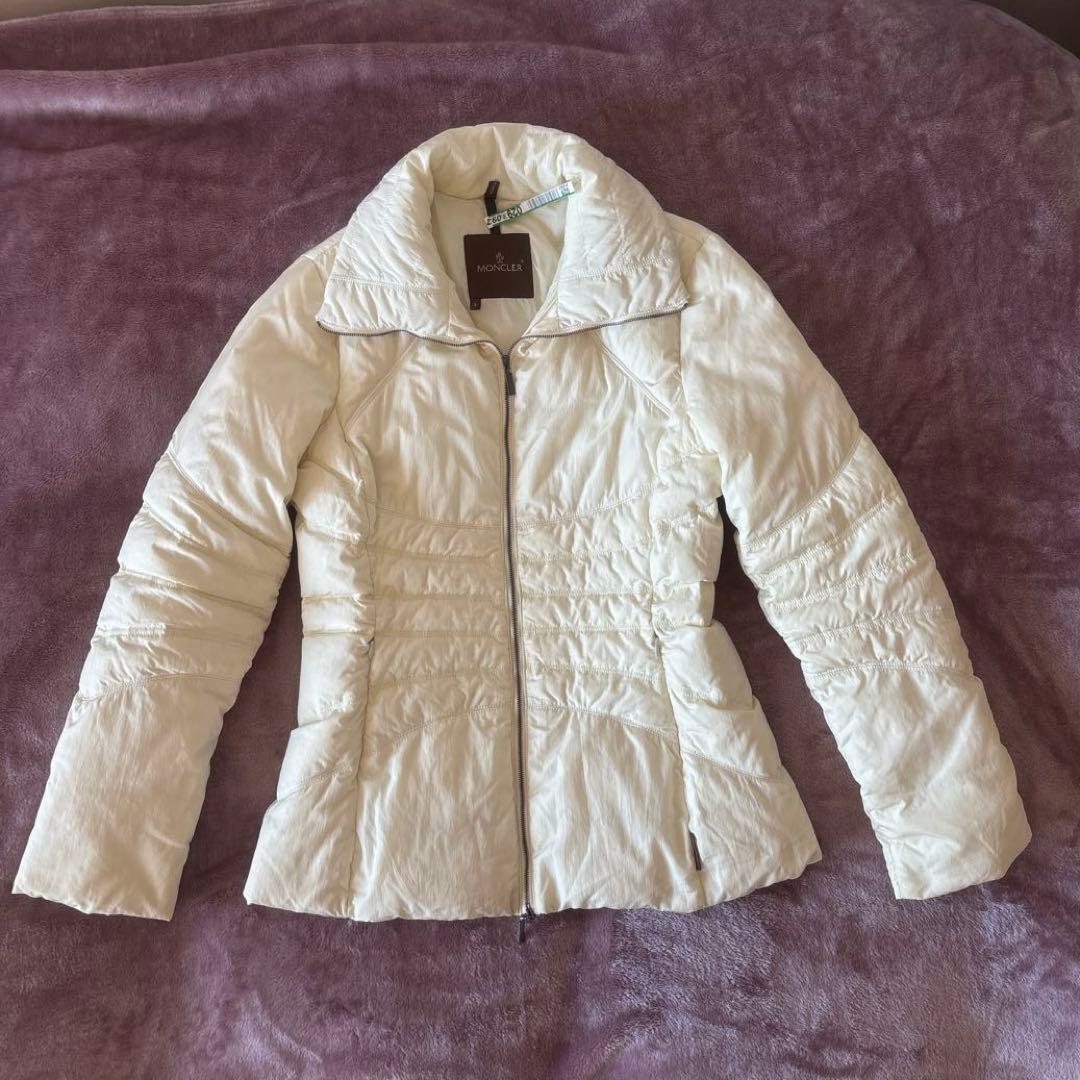 モンクレール　オフホワイト　薄手ダウン　茶タグ　サイズ3 楽天市場】【最大2万円OFFクーポン対象・3/4-20時～】MONCLER