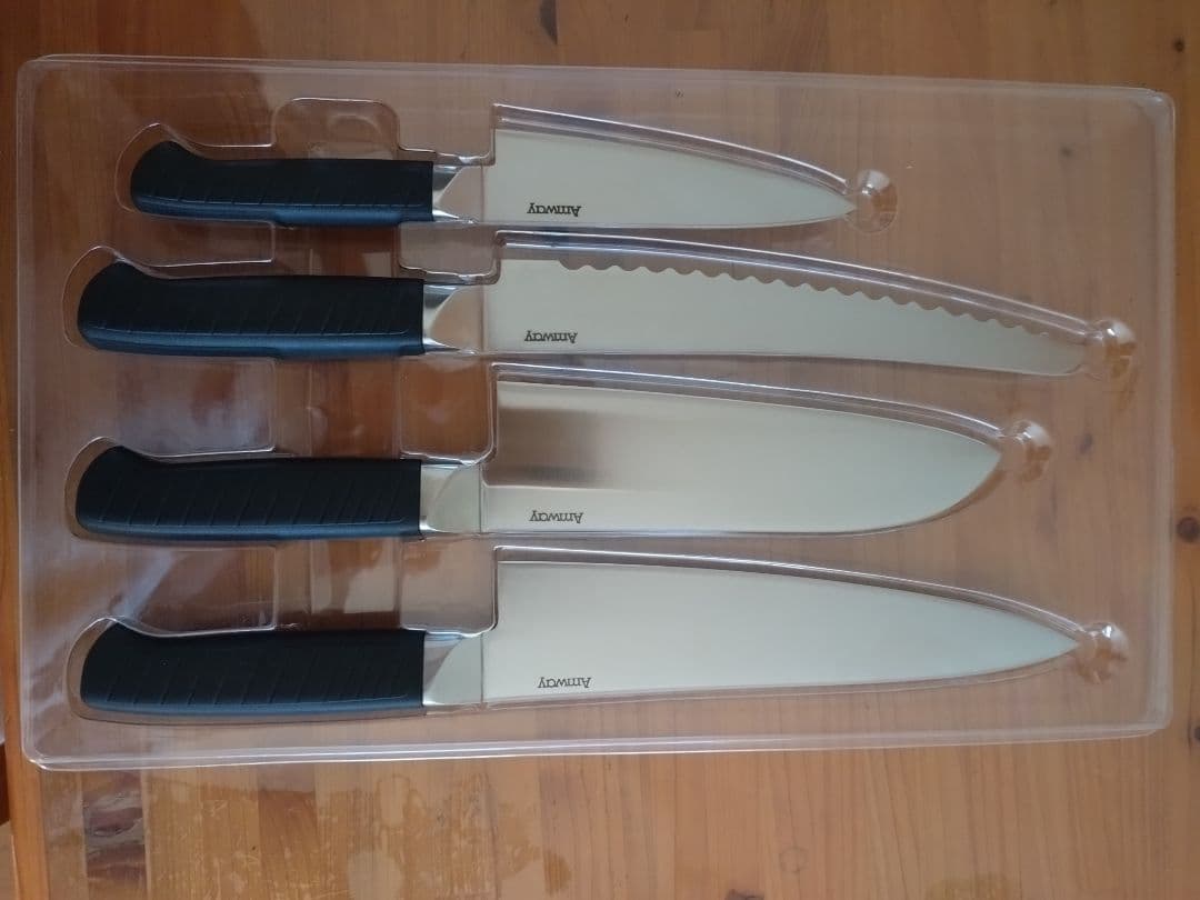 Amwayステンレス製包丁4本セット