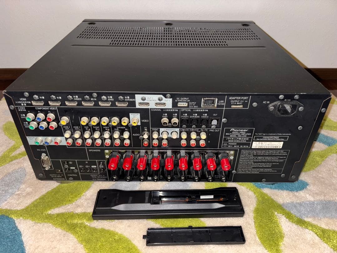 実働品パイオニアAVサラウンドアンプ VSA-LX55 AirPlay／3D対応