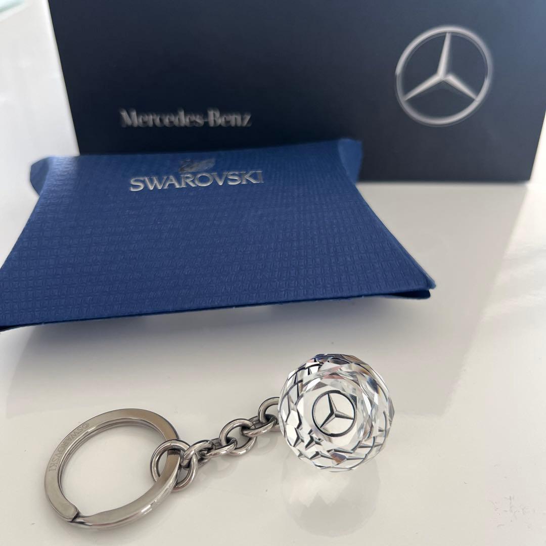 非売品Swarovski Mercedes-Benz キーホルダー