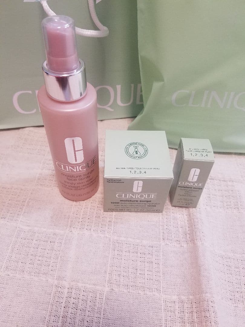 クリニーク モイスチャー サージ フェース スプレー 3点