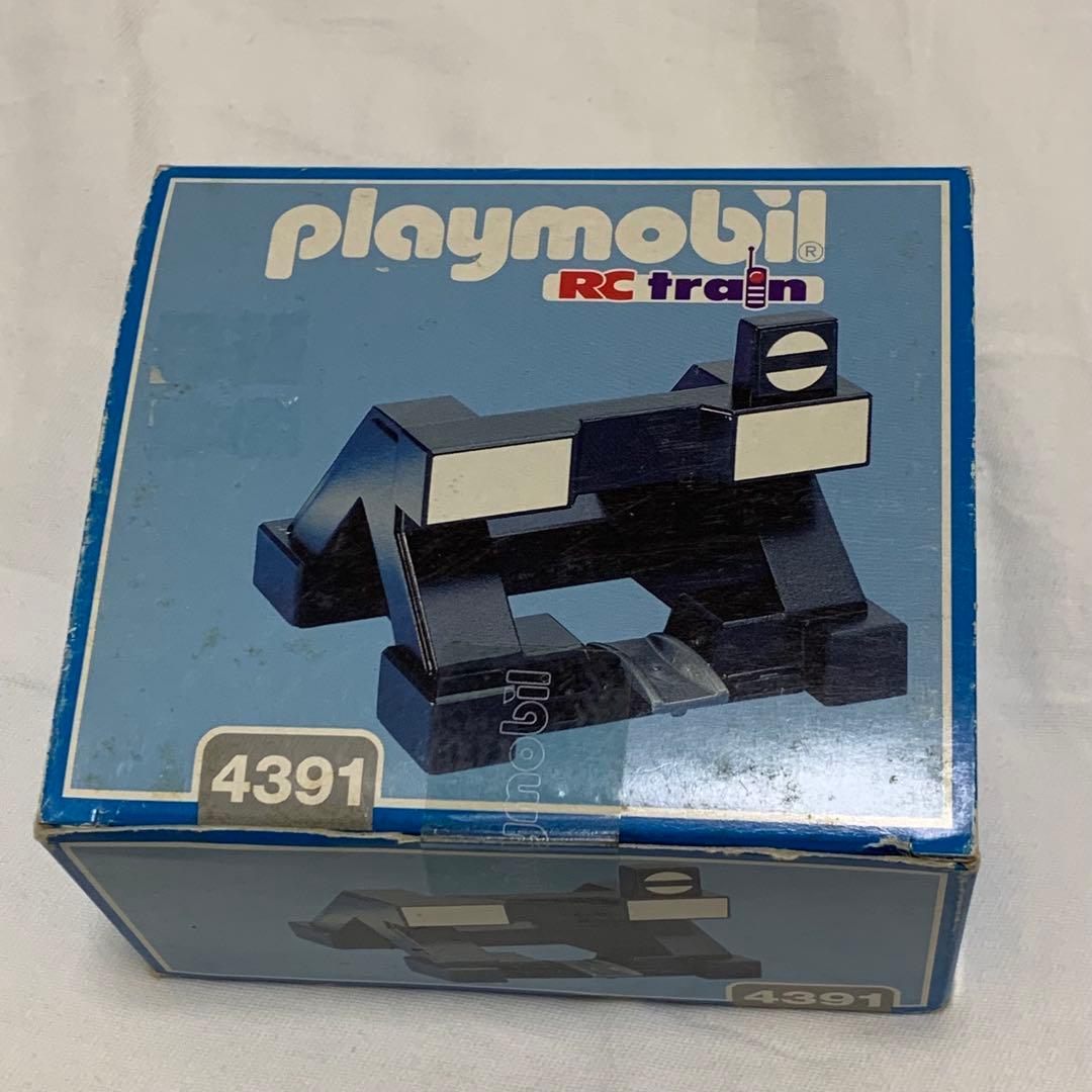 【希少】プレイモービル 4391 鉄道 のりもの緩衝ストッパー RC Train
