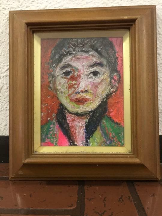 空飛ぶ画家糸川裕志の絵画 、ポップアートの人物画、三男利裕 空飛ぶ画家糸川裕志の絵画 、ポップアートの人物画、三男利裕 空飛ぶ