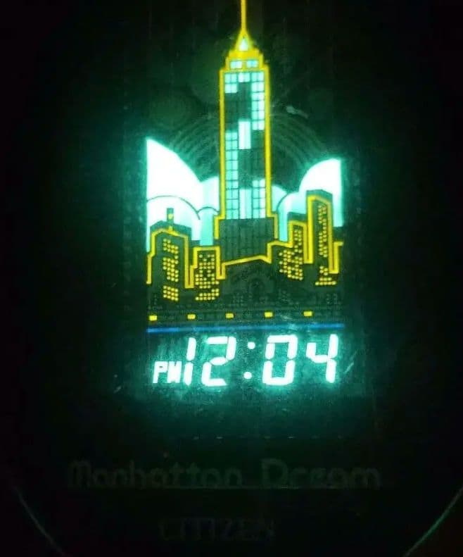 Citizen Manhattan Dream 激レア デジタル時計