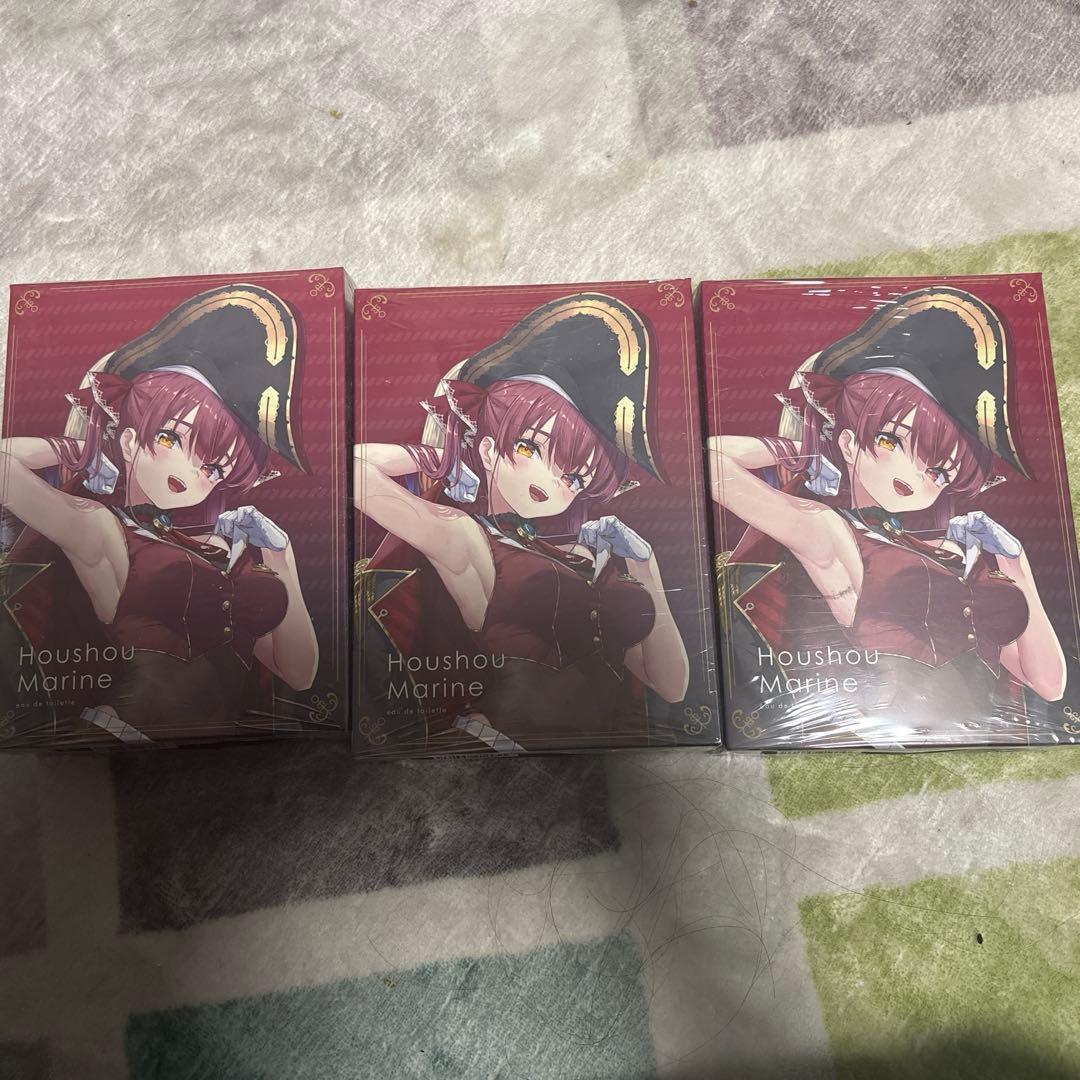 宝鐘マリン オードトワレ 香水 3個セット