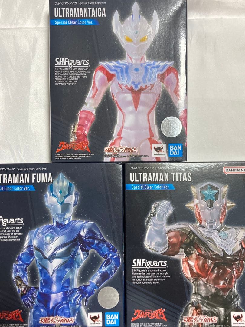 S.H.Figuarts ウルトラマンタイガ　フーマ　タイタス　スペシャルカラー