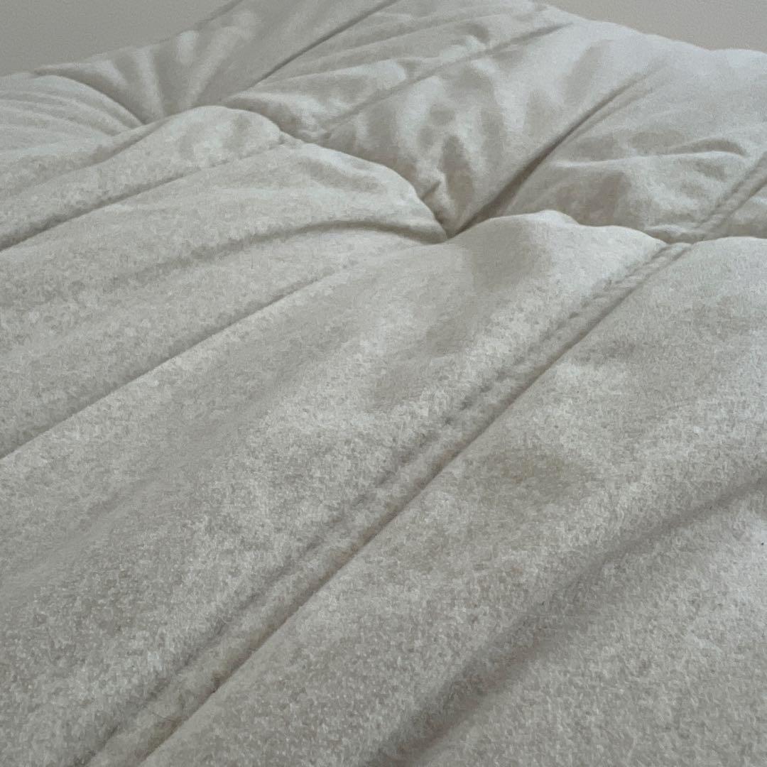 リーンロゼ トーゴ 50周年限定生地 パフ ベージュ DENDEN オットマン