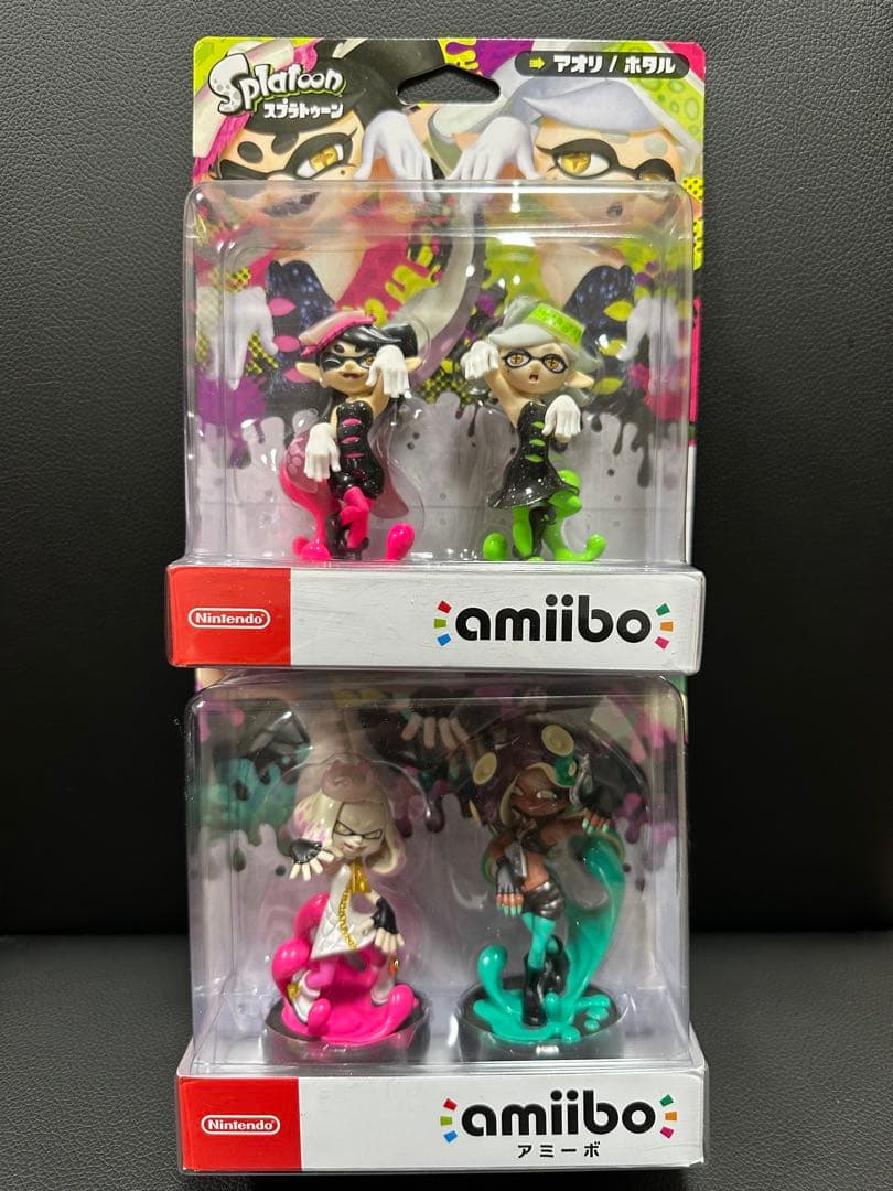 未開封　Splatoon amiibo 4種　セット クロノ様専用 スプラトゥーン amiibo 4種セット 箱無し バラ売り不可
