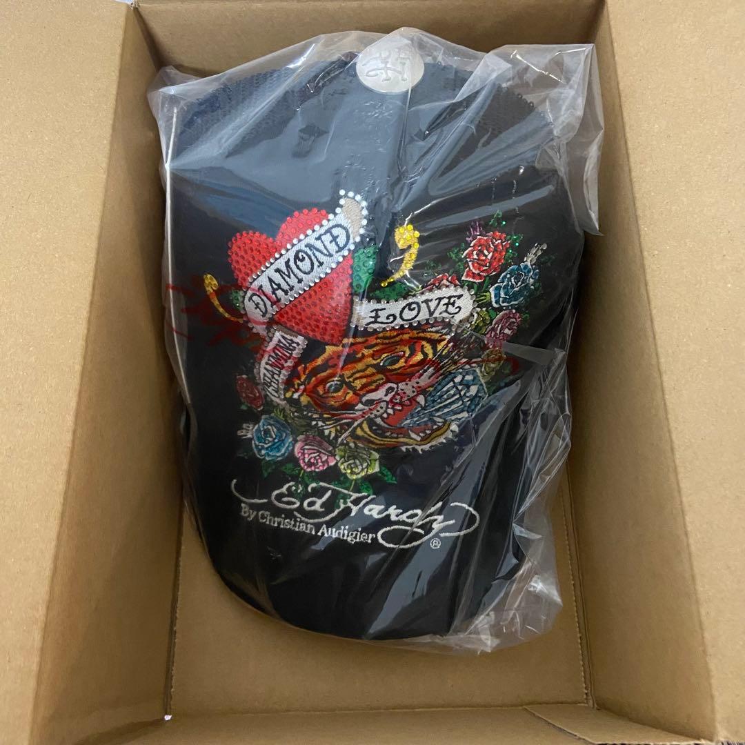 新品 即日発送 ちゃんみな Ed Hardy エドハーディー 刺繍 キャップ