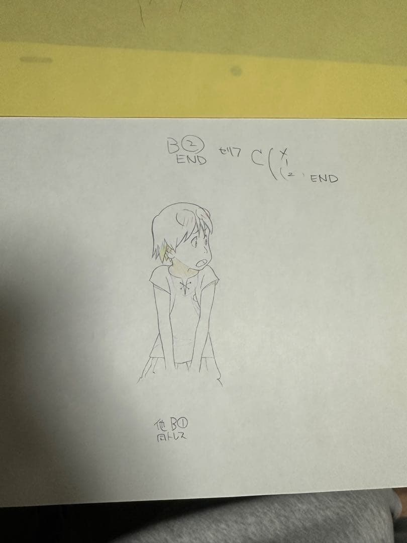 電脳コイル　生原画