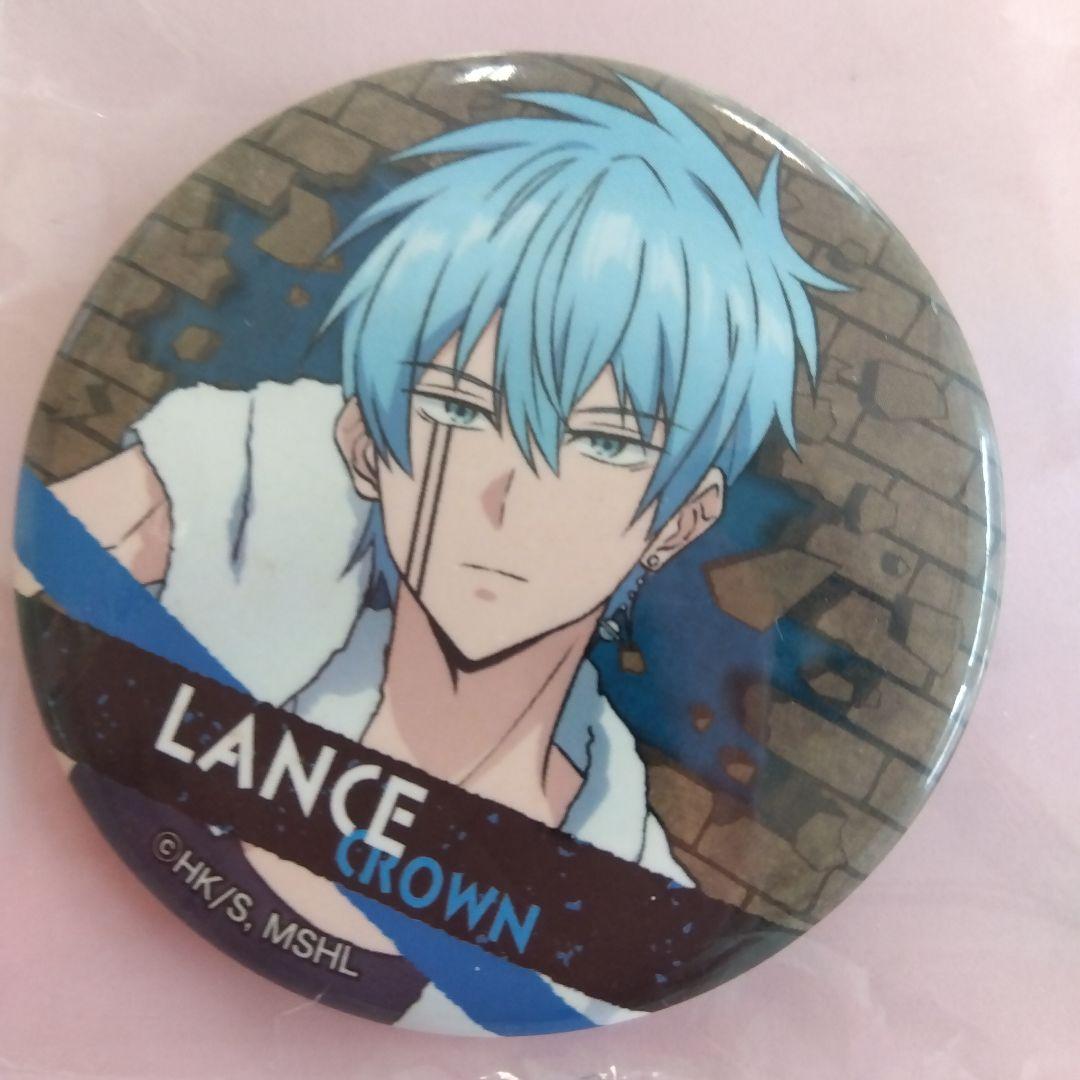 美品未開封『マッシュル-MASHLE-』ランス・クラウンの缶バッジ2個