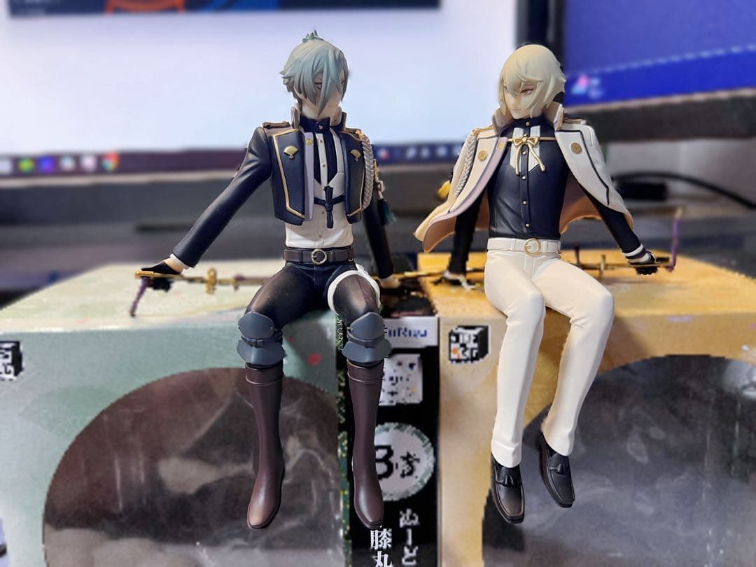 刀剣乱舞 髭切/膝丸 源氏 ぬーどるストッパーフィギュア 1番くじ A賞