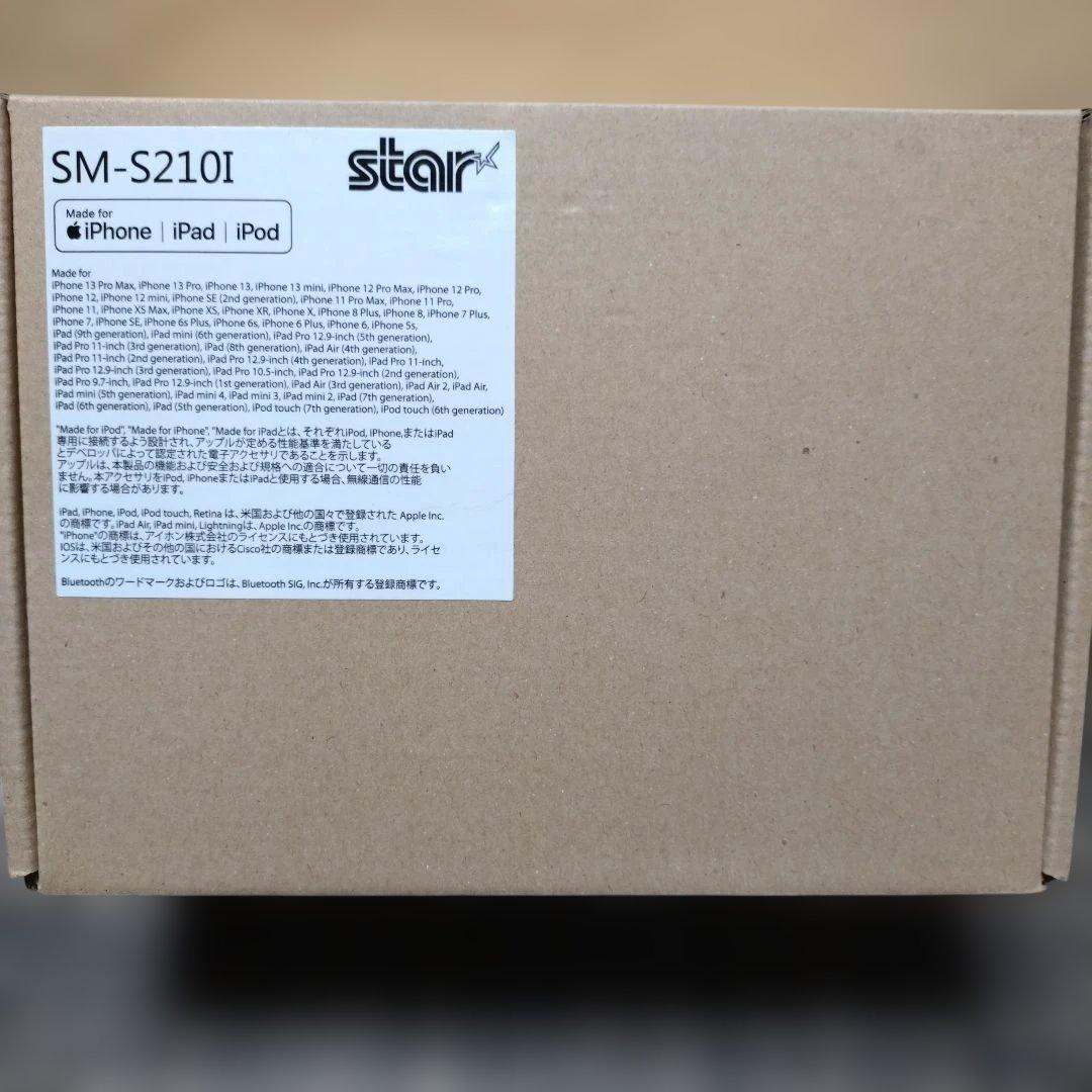 スター精密 【SM-S210i モバイルレシート プリンター】✭新品⑩