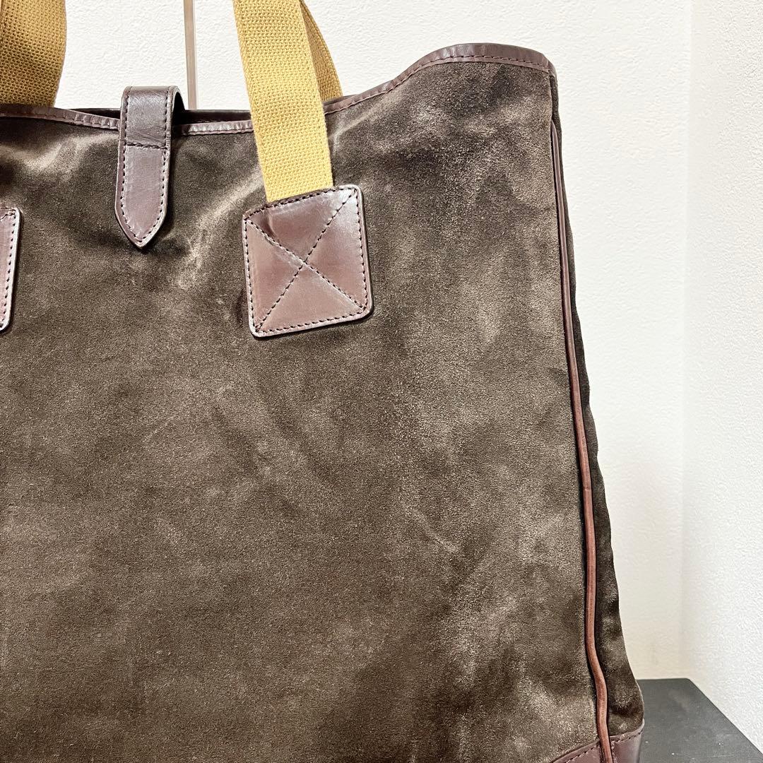 《Whitehouse Cox》スウェードトート 大容量