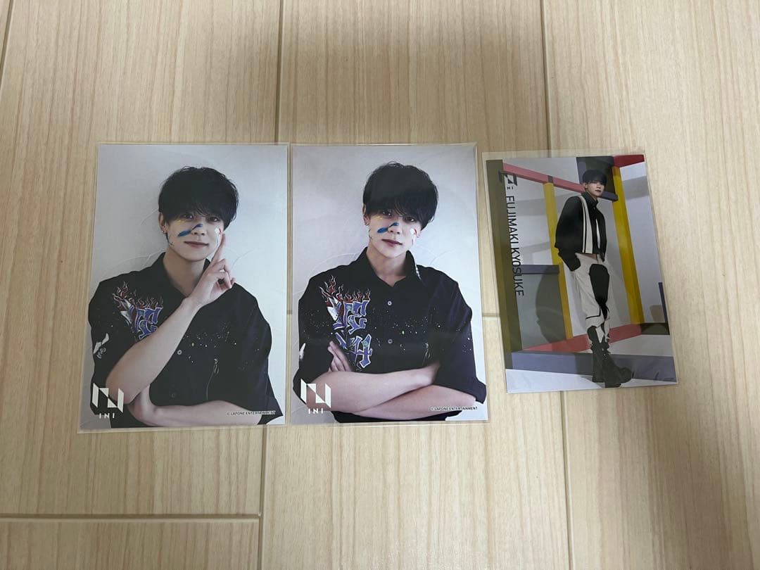 INI 藤牧京介 ポストカード INI museum 入場特典 タワレコカフェ