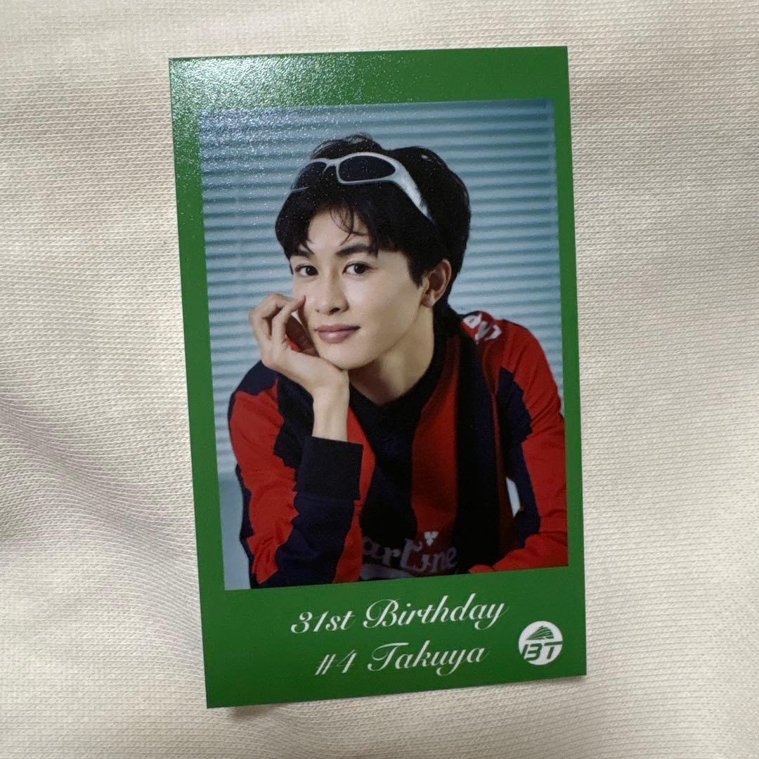 超特急 タクヤ 生誕 31th ミニフォト - メルカリ