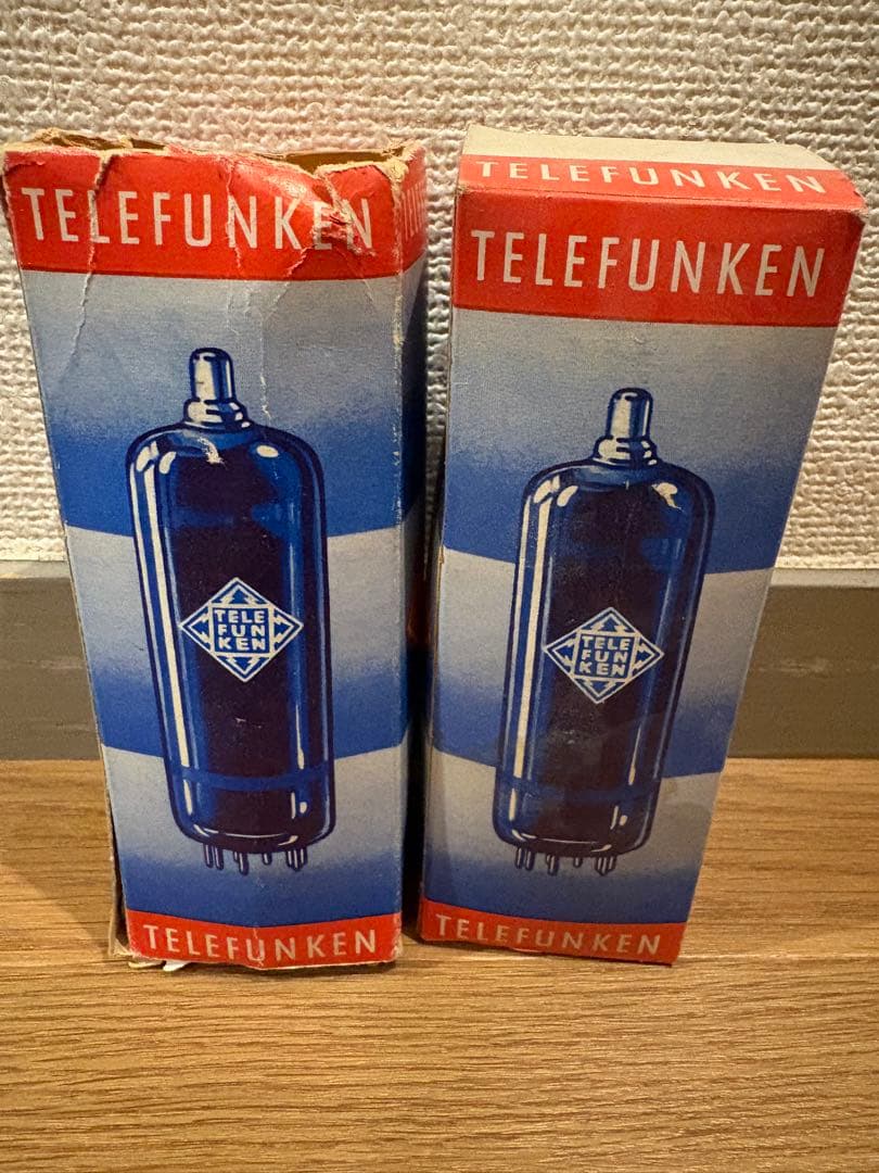N*s様 TELEFUNKEN EL 156 真空管　2本セット　未使用品 Yahoo!オークション -「telefunken el156」(オーディオ機器) の落札
