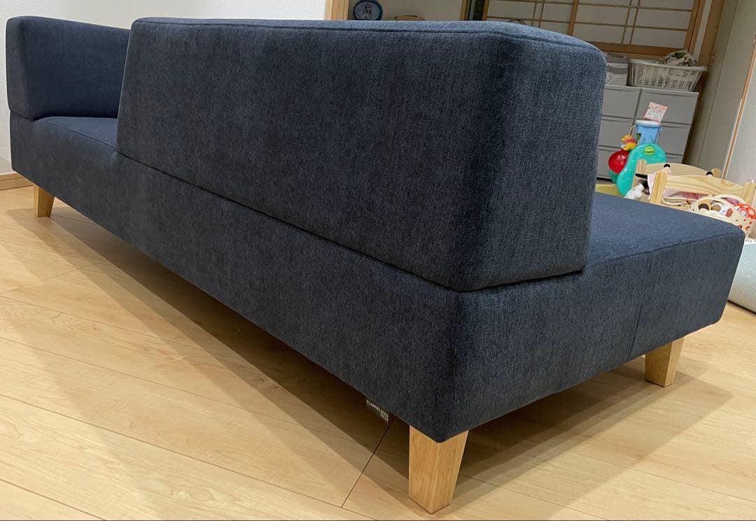 値下げ交渉歓迎】フランネルソファ PIVO 2.5人掛け - メルカリ