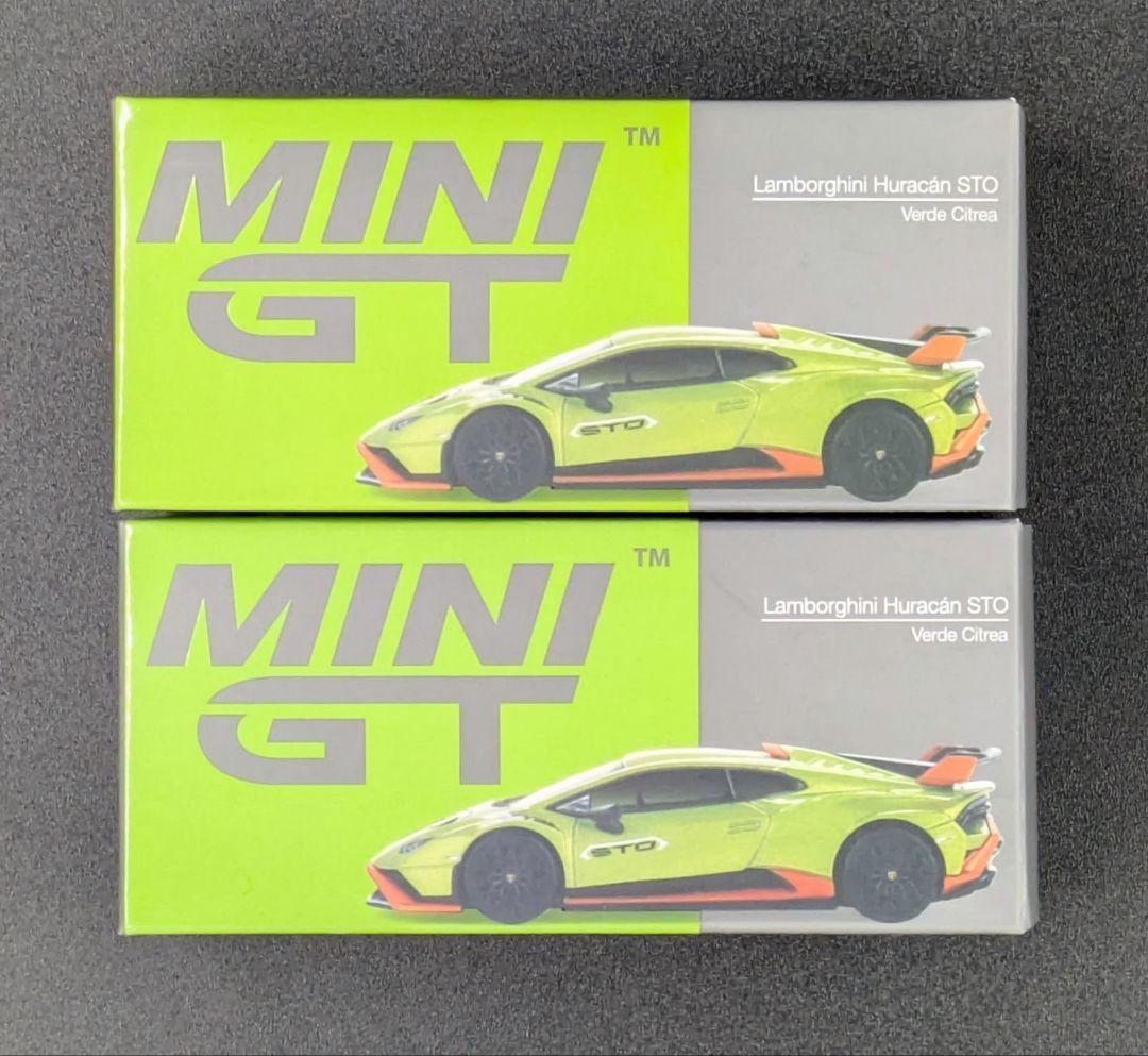 ミニカー MINI GT Lamborghini Huracan STO Verde MINIGT.com – Welcome to the World of 1:64!