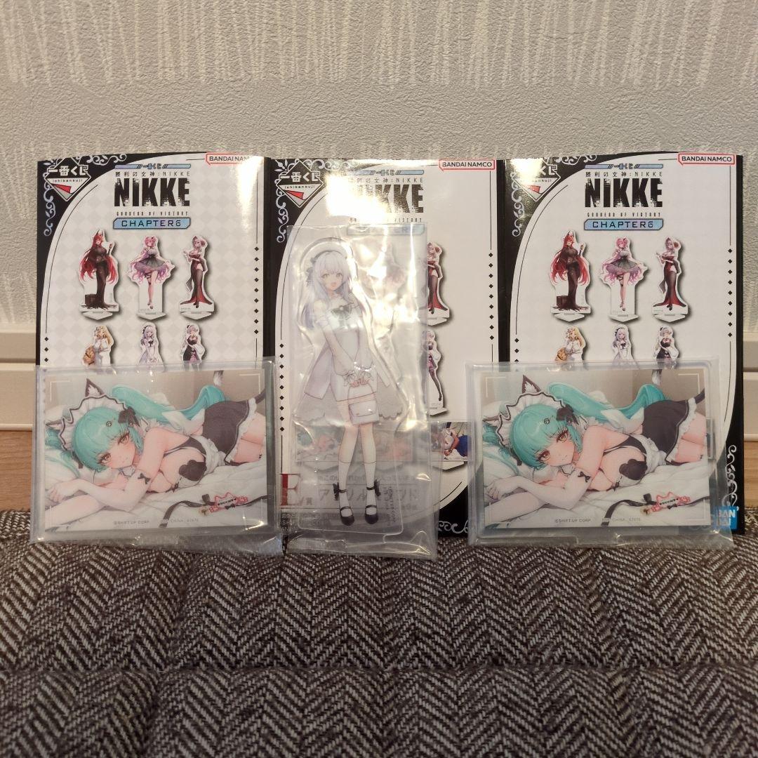 一番くじ 勝利の女神 NIKKE ラストワン賞 モダニアフィギュア＆他賞