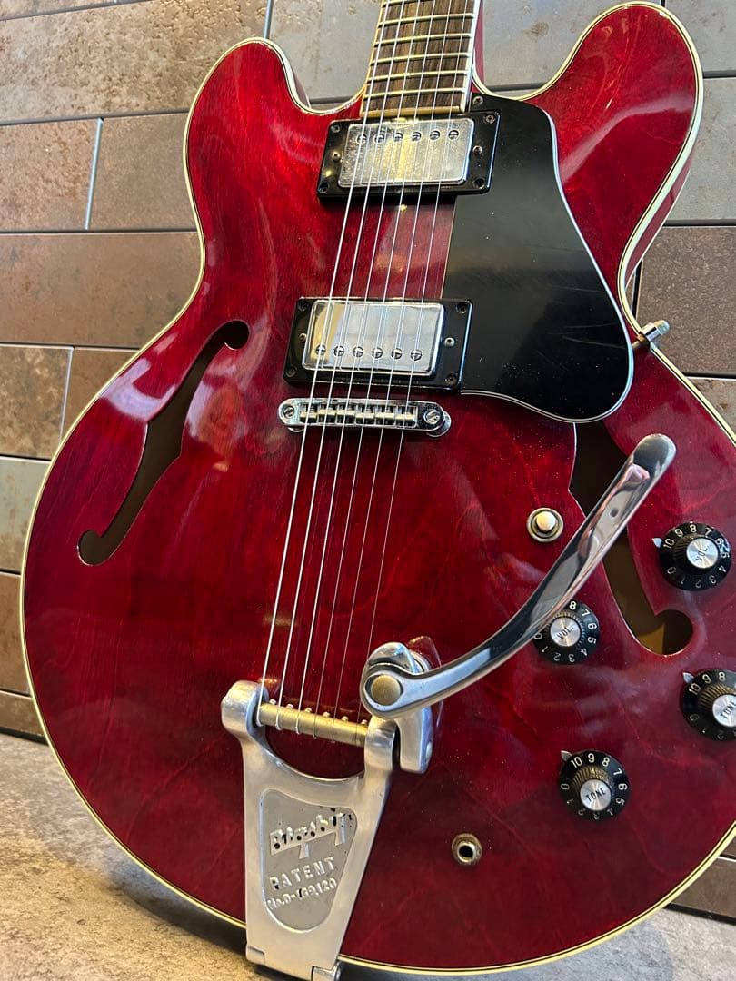 美品 greco グレコ 70年代 SA700 セミアコ ビグスビー - メルカリ