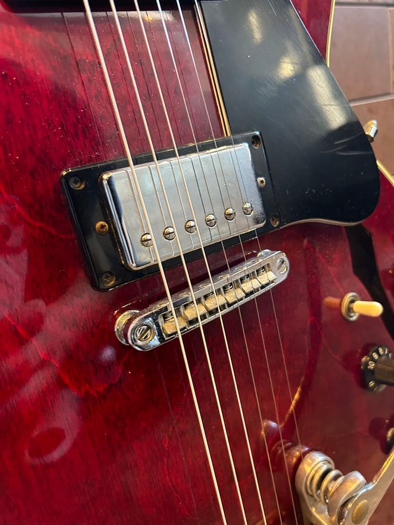 美品 greco グレコ 70年代 SA700 セミアコ ビグスビー - メルカリ