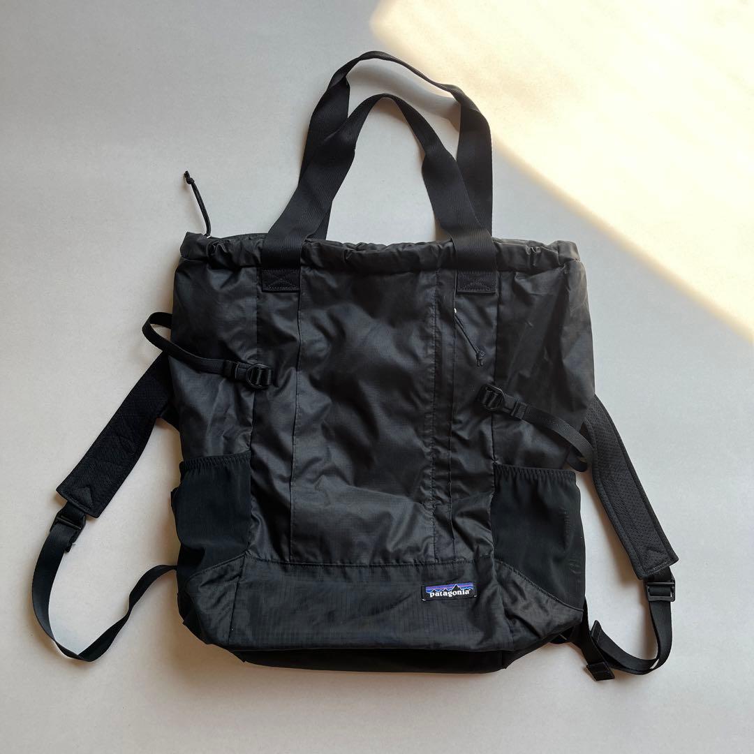 patagoniaパタゴニア ライトウェイト トラベル トートバッグ 旅行 通勤 見た目以上の収納力です。patagonia/パタゴニア・ライトウェイト